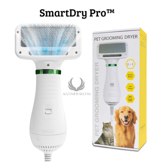 SmartDry Pro™ Cepillo secador para mascotas